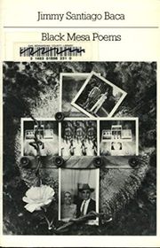Book cover for "Black Mesa Poems" by Jimmy Santiago Baca