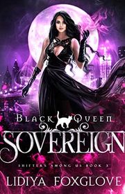 Book cover for "Black Queen: Sovereign" by Lidiya Foxglove