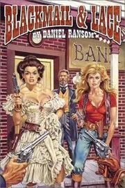 Book cover for "Blackmail and Lace" by Ed Gorman