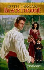 Book cover for "Blackthorne" by Ruth Langan