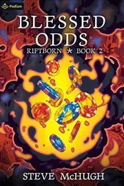 Book cover for "Blessed Odds" by Steve McHugh