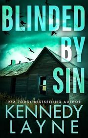 Book cover for "Blinded by Sin" by Kennedy Layne