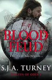 Book cover for "Blood Feud" by Simon S J A Turney