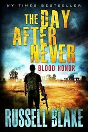 Book cover for "Blood Honor" by Russell Blake