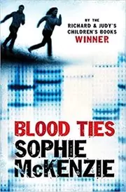 Book cover for "Blood Ties" by Sophie McKenzie