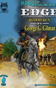Book cover for "Blood Run" by Terry Harknett