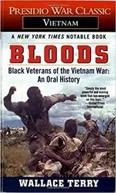 Book cover for "Bloods" by Wallace Terry