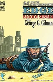 Book cover for "Bloody Sunrise" by Terry Harknett