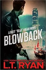 Book cover for "Blowback" by LT Ryan