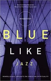 Book cover for "Blue Like Jazz"