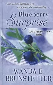 Book cover for "Blueberry Surprise" by Wanda E Brunstetter