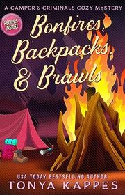 Book cover for "Bonfires, Backpacks, & Brawls" by Tonya Kappes