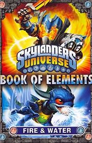 Book cover for "Book of Elements: Fire & Water" by Barry J Hutchison