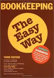 Book cover for "Bookkeeping the Easy Way" by Wallace W. Kravitz