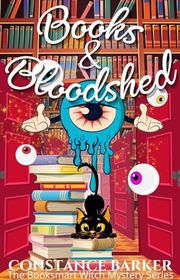 Book cover for "Books and Bloodshed" by Constance Barker