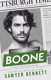 Book cover for "Boone" by Sawyer Bennett