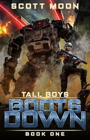 Book cover for "Boots Down" by Scott Moon