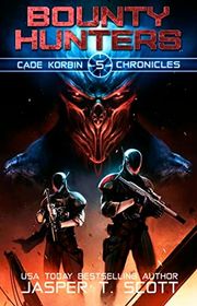 Book cover for "Bounty Hunters" by Jasper T Scott