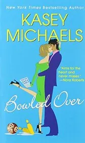 Book cover for "Bowled Over / Maggie Takes a Fall" by Kasey Michaels