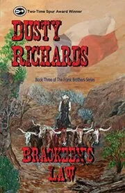 Book cover for "Brackeen's Law" by Dusty Richards