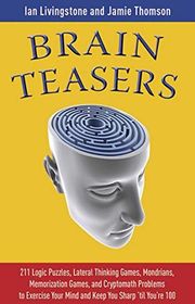 Book cover for "Brain Teasers" by Jamie Thomson
