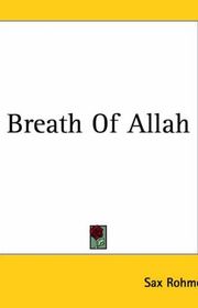 Book cover for "Breath of Allah"