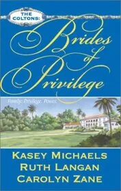 Book cover for "Brides of Privilege" by Ruth Langan