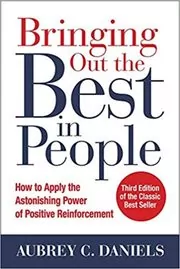 Book cover for "Bringing Out the Best in People" by Aubrey C. Daniels
