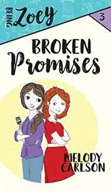 Book cover for "Broken Promises" by Melody Carlson