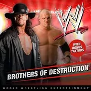 Book cover for "Brothers of Destruction" by Tracey West