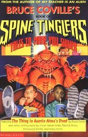 Book cover for "Bruce Coville's Book of Spine Tinglers" by Bruce Coville