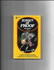 Book cover for "Burden of Proof" by Sara Woods