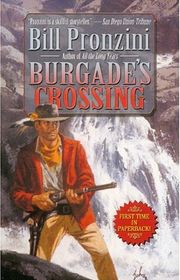 Book cover for "Burgade's Crossing" by Bill Pronzini