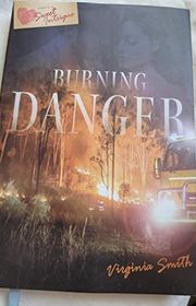Book cover for "Burning Danger" by Virginia Smith