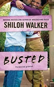 Book cover for "Busted" by Shiloh Walker