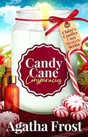 Book cover for "Candy Cane Conspiracies"