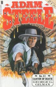 Book cover for "Canyon of Death" by Terry Harknett