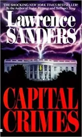 Book cover for "Capital Crimes" by Lawrence Sanders