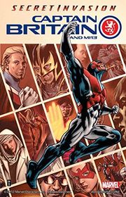Book cover for "Captain Britain and MI13: Secret Invasion" by Paul Cornell
