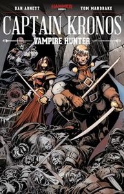 Book cover for "Captain Kronos: Vampire Hunter" by Dan Abnett