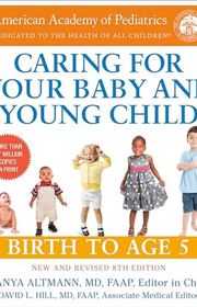 Book cover for "Caring for Your Baby and Young Child" by American Academy of Pediatrics