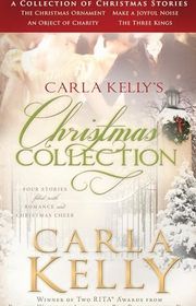 Book cover for "Carla Kelly's Christmas Collection" by Carla Kelly
