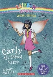 Book cover for "Carly the School Fairy" by Daisy Meadows
