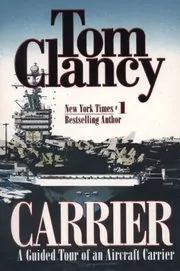 Book cover for "Carrier" by Tom Clancy