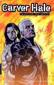 Book cover for "Carver Hale: Twisting the Knife" by Mike Carey