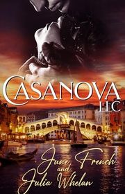 Book cover for "Casanova LLC" by Julia Whelan