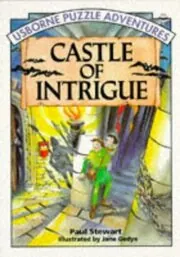 Book cover for "Castle of Intrigue" by Paul Stewart