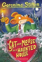 Book cover for "Cat and Mouse in a Haunted House"