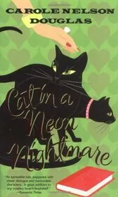 Cat in a Neon Nightmare