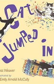 Book cover for "Cat Jumped In!" by Emily Arnold McCully